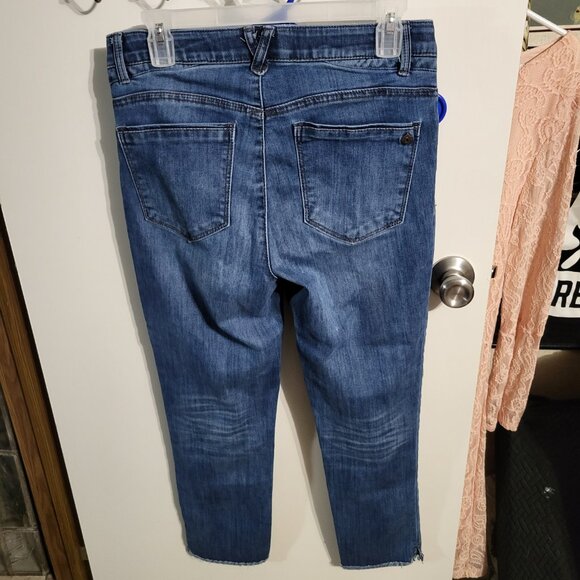 WOMANS DEMOCRACY CAPRI JEANS SZ 8 - Picture 2 of 10